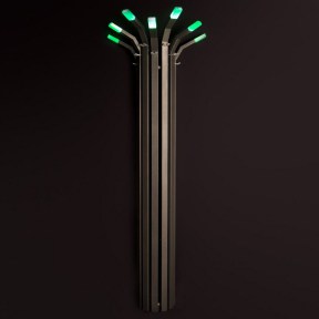 Grzejnik dekoracyjny Bambus BS firmy Enix z LED
